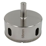 Сверло по керамограниту/кафелю алмазное трубчатое Hardcore 68мм