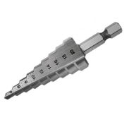 Сверло по металлу многоступенчатое 4-20мм (9 ступ.) Hardcore