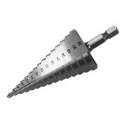 Сверло по металлу многоступенчатое 4-32мм (15 ступ.) Hardcore