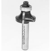 Фреза РОСОМАХА кромочная калевочная, серия 1017 (d8*D25*H11*R6) с нижн.подшипником