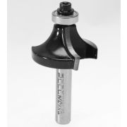 Фреза РОСОМАХА кромочная калевочная, серия 1017 (d8*D30*H16*R10) с нижн.подшипником