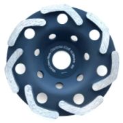 Чашка алмазная зачист. 125мм БУМЕРАНГ, зерн.30, СамишСиб