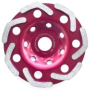 Чашка алмазная зачист. 125мм БУМЕРАНГ, зерн.60 СамишСиб