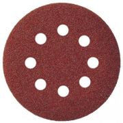 Круг шлифовальный на липучке с отверстиями 125мм P40 PIT