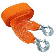 Ремень буксировочный 5т*4,2м, крюк/крюк, СТРОП-ПРО