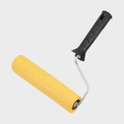 Валик д/прикатки обоев резиновый 150мм, d 35мм, бугель 6мм, DECOR