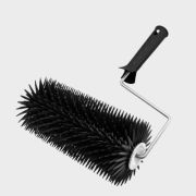 Валик игольчатый для наливных полов, крупная игла 28мм, длина 240мм, DECOR