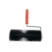 Валик игольчатый для наливных полов, крупная игла 28мм, длина 300мм, DECOR