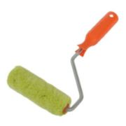 Мини-валик полиакрил «Зеленый» 100мм, ворс 12мм, d15мм, DECOR, серия «Антошка»