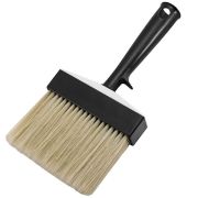 Кисть ракля 30*120мм DECOR, светлая щетина, пластмассовая ручка