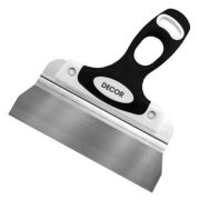 Шпатель 200мм DECOR, нерж., 2-хкомп.ручка, бело-черная