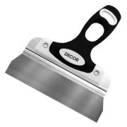 Шпатель 250мм DECOR, нерж., 2-хкомп.ручка, бело-черная