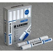 Маркер-краска синий LEKON PROFI c нитроэмалью, алюминиевый корпус