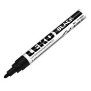 Маркер-краска черный LEKO нитро-основа, алюминиевый корпус