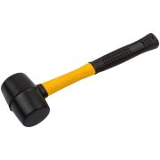 Киянка резиновая FIT 900г, фибергласовая ручка