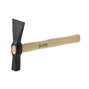 Молоток-кирочка (печника) ВИЗ 600гр оксидированное покрытие деревянная ручка