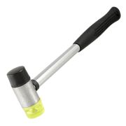 Молоток резино-пластиковый Практик 35мм, металлическая ручка