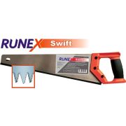 Ножовка по дереву Runex Swift 400мм 3гр заточка, 12з/д закал. быстрый распил 2-комп ручка (48 шт)