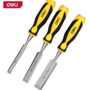 Набор стамесок Deli DL6203-ED1 (3пр.) 12мм/19мм/25мм, раб.длина 140мм