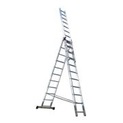 Лестница 3-секционная 7 ступеней Remocolor 3*7, универсальная, алюминиевая