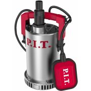 Насос дренажный PIT PSW550-C1 (550Вт, напор 9м, нерж. корпус, производ.150л/мин, чист.вода)