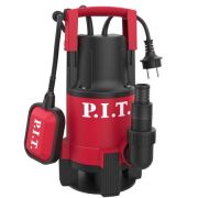 Насос дренажный PIT PSW550-W (550Вт, напор 9м, корпус удар. пластик, производ 150л/мин, грязн. вода)