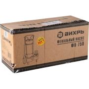 Насос фекальный погружной Вихрь ФН-750