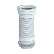 Слив для унитаза гофрированный (удлинитель гибкий) 220-350мм армированный UNICORN T350