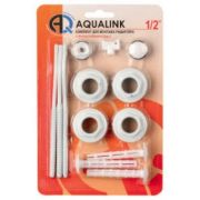 Комплект для монтажа радиатора 3/4, 13 элементов (3 кронштейна), AQUALINK