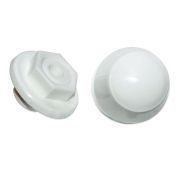 Крепление для раковин пластмассовое (втулка и колпачек)