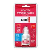 Фум-гель (фиксатор резьбы) Kudo анаэробный неразъёмный 6мл