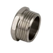 Заглушка латунь никель НР 1/2