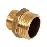 Ниппель переходной (бочонок) латунь б/п НР/НР 3/4«х1/2» Lexline