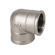 Угольник латунь никель соединит. ВР/ВР 3/4