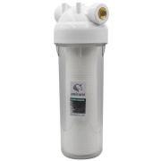Фильтр магистральный 1/2« для хол.воды прозр. 10» UNICORN (KSBP 12) с картриджем PS1005