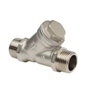 Фильтр сетчатый косой латунь никель НР/НР 1/2