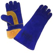 Краги сварщика Опторика «Сапфир», искуственный мех, 35см