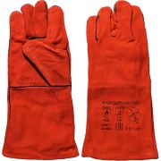 Краги сварщика Снабторг спилковые пятипалые с подкладкой