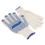 Перчатки 5 ниточные с ПВХ «Левша», х/б