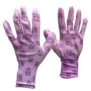 Перчатки КНР садовые ВЕСНА женские, облив, расцв.в ассортименте,нитриловое покрытие 30гр