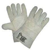 Перчатки Опторика цельноспилковые, особопрочные, серые