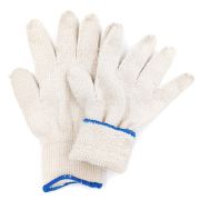 Перчатки Снабторг «Умка» утепленные махровые, белые