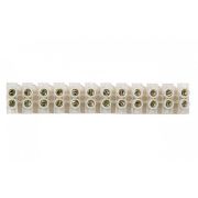 Колодка клеммная (зажим винтовой) КЗВ, 15А 4-10мм 12 пар, 15-12 IN HOME