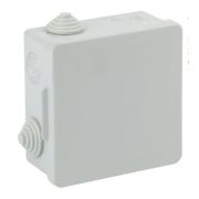 Коробка распределительная ОУ, IP54, 100х100x50мм, 8 вводов, с гермовводами