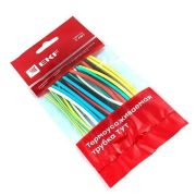 Термотрубка EKF 4/2 набор 7цв. по 3 шт, 100мм tut-n-4 (16-0013)