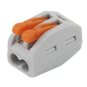 Клемма СМК 0.08-2.5мм4, 222-412 с рычагом 2 отверстия IN HOME