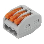 Клемма СМК 0.08-4.0мм2, с рычагом 3 отверстия, GTER2-03 General, СМК-413