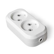 Колодка 2 гнезда, без заземления, IONICH