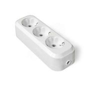 Колодка 3 гнезда, с заземлением, IONICH