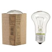 Лампа накаливания, грибок (форма колбы), 40 Вт, E27, в гофре /Лисма